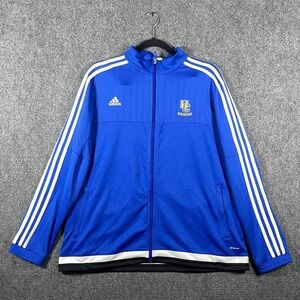 Adidas Climacool Zip Up Track Jacket UC Riverside College Blue Size 2XL #2200